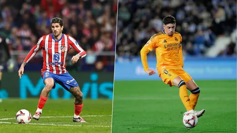 Rodrigo De Paul acumula más asistencias en el Atlético de Madrid de las que registra Federico Valverde en el Real Madrid.