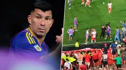 Gary Medel, futbolista de Boca.