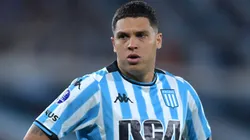 Juanfer Quintero durante su paso en Racing.