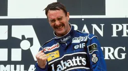 Nigel Mansell, campeón de la Fórmula 1.