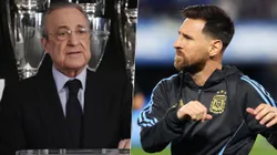 Florentino Pérez dijo que el Balón de Oro 2023 que se llevó Lionel Messi tendría que haberlo ganado Rodri Hernández.