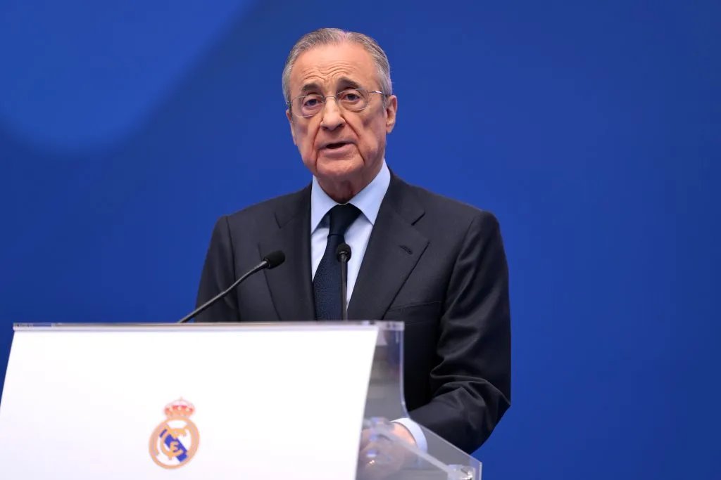 Florentino Pérez encabezó la asamblea de socios del Real Madrid de este domingo 24 de noviembre.