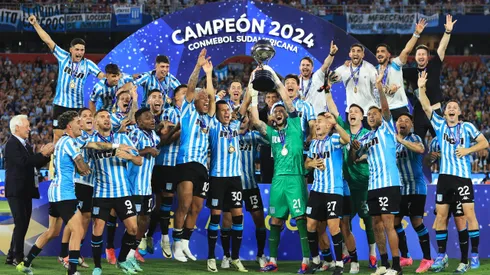 Racing, campeón de la Copa Sudamericana 2024.