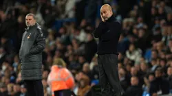 La cara de Pep Guardiola lo dice todo.