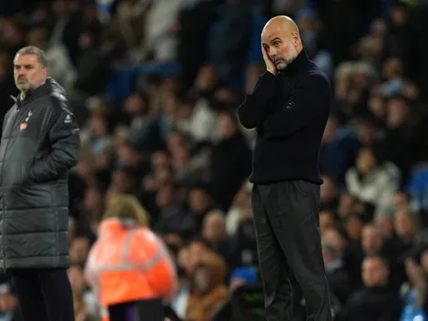 La reacción de Pep Guardiola tras el cuarto gol de Tottenham y la dura derrota del Manchester City