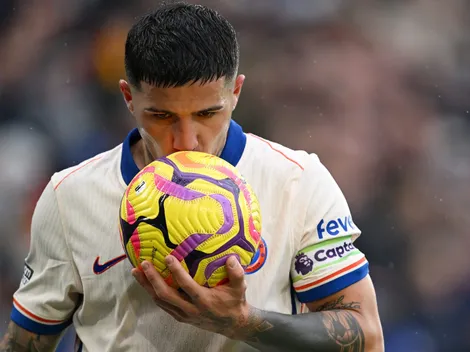 Enzo Fernández aportó gol, asistencia y un curioso festejo para el triunfo de Chelsea sobre Leicester