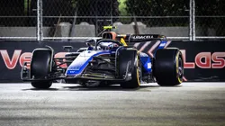 Franco Colapinto en el GP de Las Vegas.