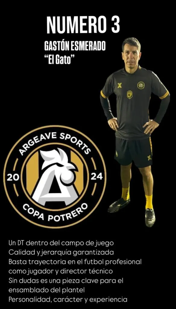 Así lo presentaron a Esmerado.