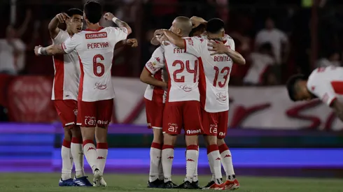 Los jugadores de Huracán en la Liga Profesional 2024