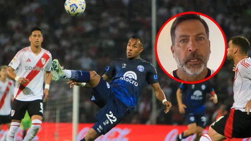 Villa la rompió ante un River paupérrimo, según Toti Pasman.