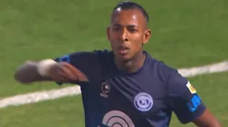 El festejo de Sebastián Villa.