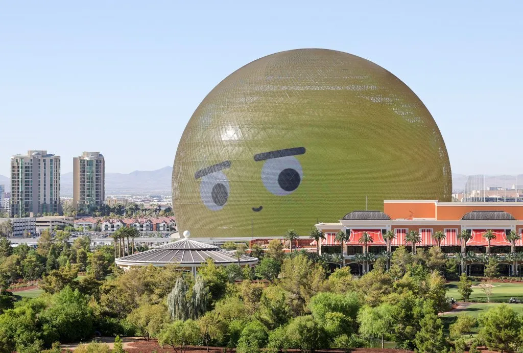 La Mega Esfera de Las Vegas es una construcción gigante que ya es un ícono de la ciudad. (Getty Images)