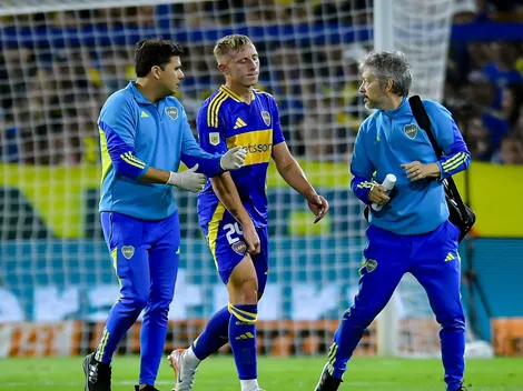Barinaga se lesionó en la victoria de Boca