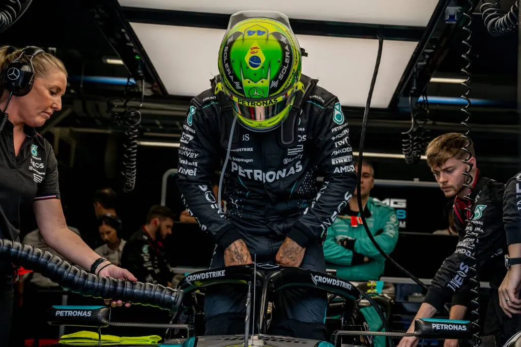 El Gran Premio de Brasil fue terrorífico para Hamilton. IMAGO