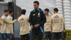 Lionel Scaloni, entrenador de la Albiceleste.