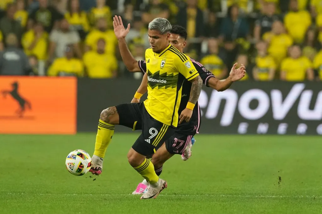 Cucho Hernández lleva convertidos 19 goles con Columbus Crew en la temporada.