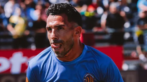 Carlos Tevez en la Copa Potrero.