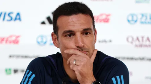 Lionel Scaloni, el entrenador de Argentina.