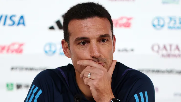Lionel Scaloni, el entrenador de Argentina.
