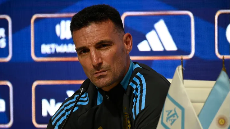 Lionel Scaloni, el DT de la Selección Argentina.