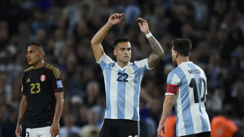 Lautaro Martínez le dio el triunfo a la Selección Argentina ante Perú
