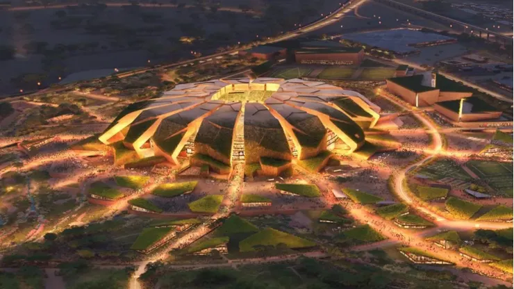 Arabia Saudita construirá un imponente estadio para el Mundial 2034.