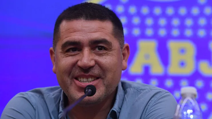 Juan Román Riquelme, presidente de Boca.