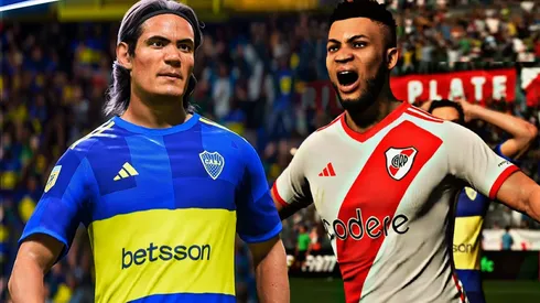 La actualización del EA FC 25 para Boca y River