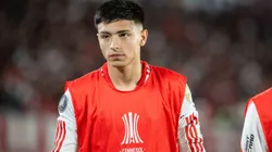 Agustín Ruberto, delantero de River.