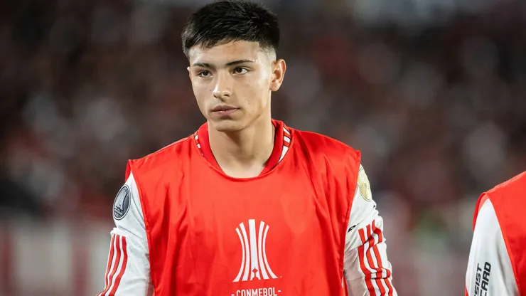 Agustín Ruberto, delantero de River.