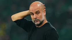 Pep Guardiola, entrenador de un Manchester City en crisis.