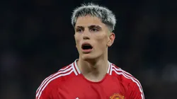 Alejandro Garnacho, delantero de Manchester United.