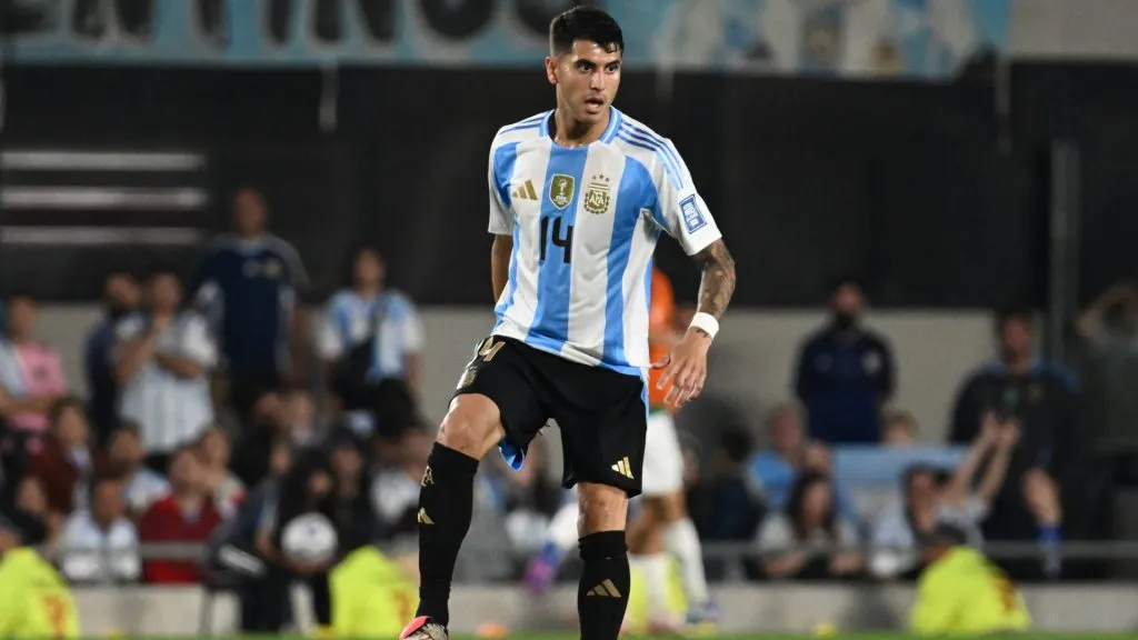 Exequiel Palacios, en la Selección Argentina (IMAGO / PhotoCero5).