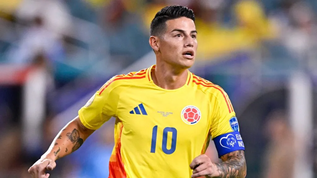 James Rodríguez, figura de la Selección Colombia.