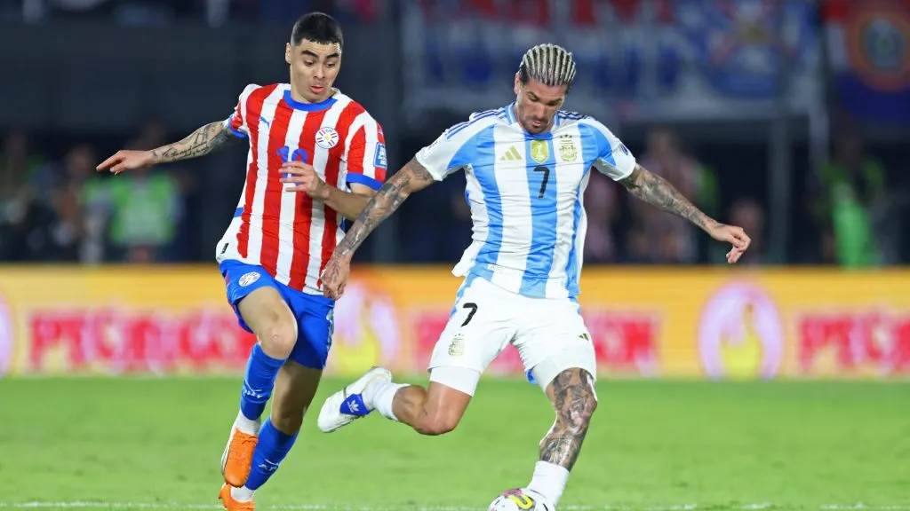 Miguel Almirón la rompió ante Argentina (IMAGO / Action Plus).