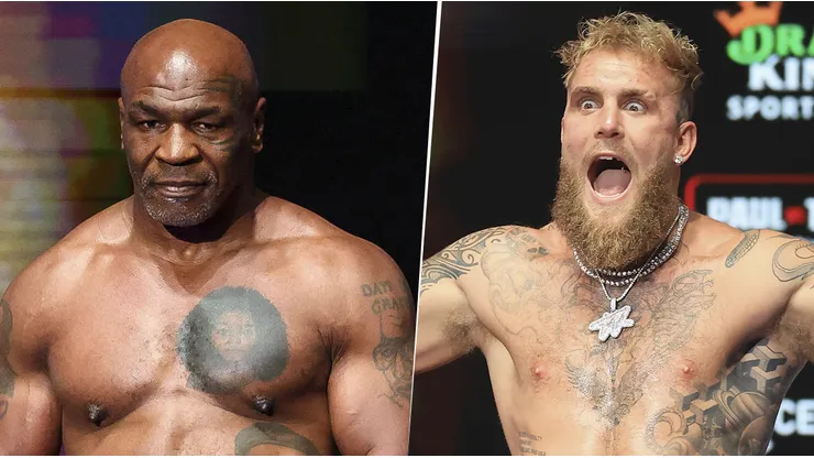 Mike Tyson vs. Jake Paul, se espera que sea una pelea impactante de boxeo. (Getty Images/Imago)