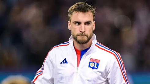Nicolás Tagliafico, lateral izquierdo argentino, que juega en el Olympique de Lyon.