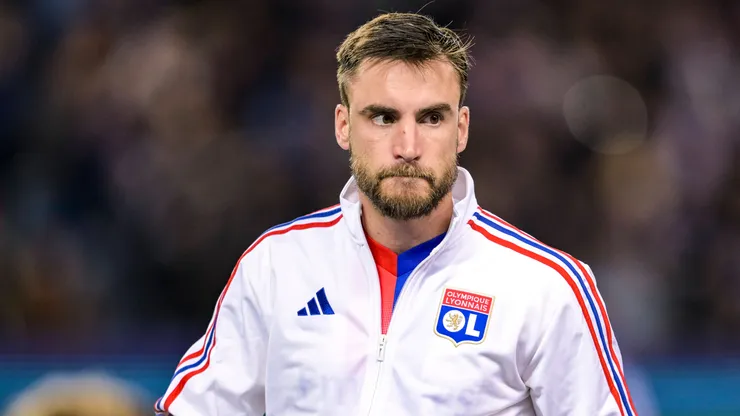 Nicolás Tagliafico, lateral izquierdo argentino, que juega en el Olympique de Lyon.