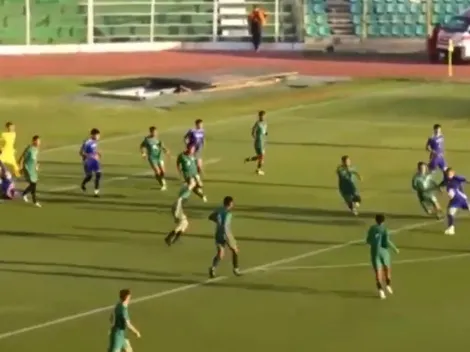 El espectacular gol de Mastantuono con la Sub 20 de Mascherano