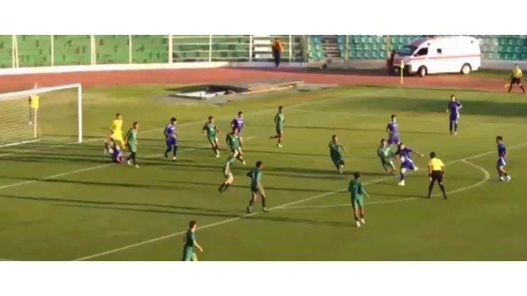 El golazo de Mastantuono para la Sub 20.