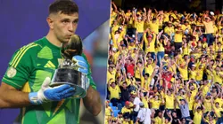 Emiliano Martínez dijo que los hinchas colombianos no lo quieren porque les ganó dos veces.
