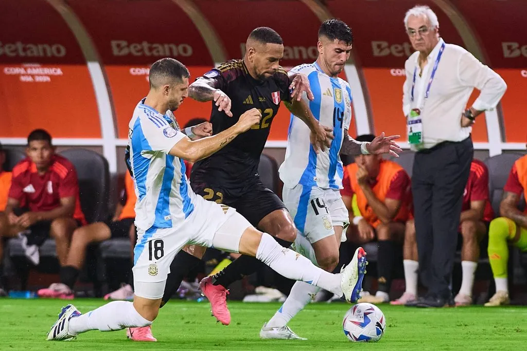El último partido que Guido Rodríguez jugó con la Selección Argentina fue el 30 de junio de 2024 vs. Perú en la Copa América de Estados Unidos.