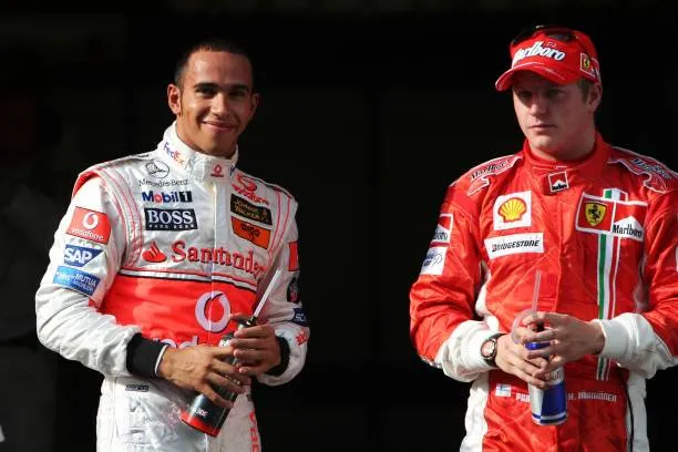 Hamilton fue subcampeón en su año debut, el último en que Ferrari fue campeón. Getty