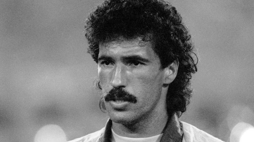 Careca, en su paso por Guaraní en 1986 (IMAGO / Allstar).