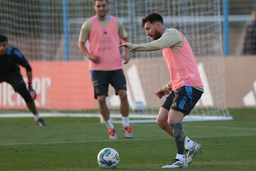 Lionel Messi disputó con la Selección Argentina sus últimos dos partidos del año.