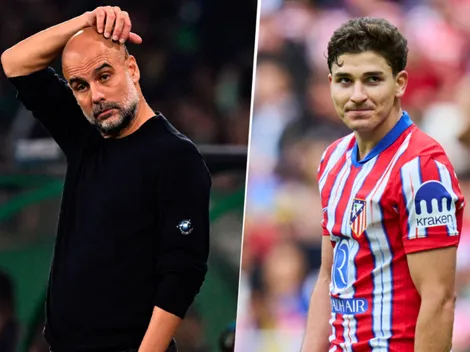 Las lesiones que sufrió Pep Guardiola en Manchester City hacen que extrañe a Julián Álvarez