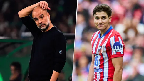 A Pep Guardiola le vendría bien Julián Álvarez en estos momentos.