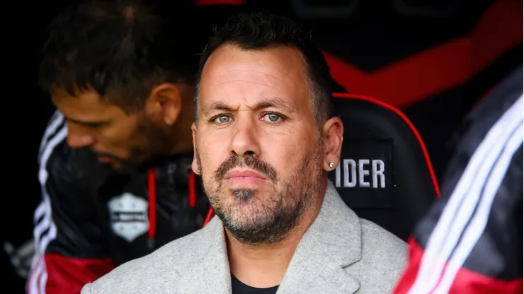 El Ogro Fabbiani, entrenador de Newell's.