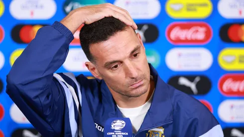 Lionel Scaloni, el DT de la Selección Argentina.