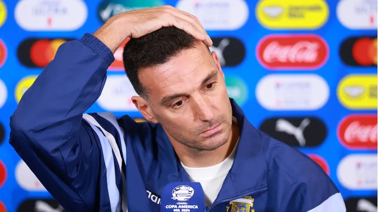 Lionel Scaloni, el DT de la Selección Argentina.